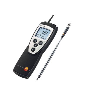 Anémomètre à impulsion portable Testo 416, mesureur de vitesse de l'air, outil de mesure de la vitesse du vent - Product Image 5