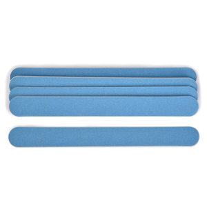 Lime à ongles KADS 240/240 bleue, lime à ongles à grain fin, lime à ongles droite double face, lime à ongles en émeri, outils de manucure et pédicure - Product Image 3