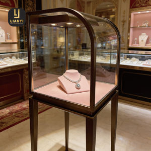 ตู้โชว์เครื่องประดับคุณภาพสูงแบบบูติก พร้อมไฟ LED  ออกแบบตกแต่งร้านค้าครบวงจร  โซลูชั่นการจัดแสดงสินค้าแบบวิชวล  ODM/OEM - Product Image 5