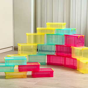 Cung Cấp Lưu Trữ Hộp Nhựa Trong Suốt Stackable Lưu Trữ Hộp Đồ Chơi Lưu Trữ Hộp Với Khóa Và Nắp - Product Image 3