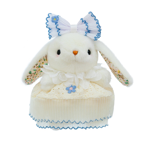 Vente directe d'usine, porte-clés en peluche lapin <span class=keywords><strong>Leila</strong></span> créatif et très vendu, jouet de haute qualité, robe détachable, lapin en peluche, pendentif pour clés - Product Image 1