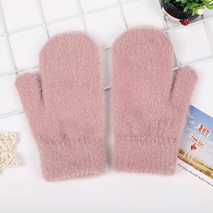 Guanti Termici Senza Dita Bommiya Dm006 Autunno/Inverno da <span class=keywords><strong>Donna</strong></span>, in Pelliccia di Visone Felpata a Strato Singolo, Lunghezza <span class=keywords><strong>Opera</strong></span>, Caldi e Carini per Studentesse - Product Image 2