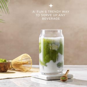 Jarra de Cerveza de Vidrio Transparente, Apta para Alimentos, de Borosilicato, de 12oz-24oz, con Tapa de Madera y Pajita, Color y Logotipo Personalizables - Product Image 3