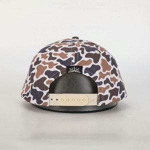 Custom Digital Printed Duck Camo <b>Patch</b> Logo Old School 5 Panel Sport Rope Golf Cap Gorras Flat Brim Unstructured Snapback - Product Image 5