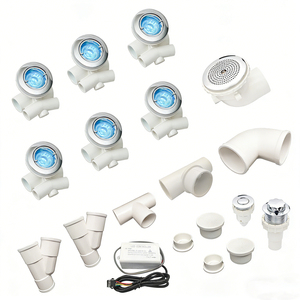 Système de bain à remous, kit d'hydromassage, jets d'eau, accessoires de spa, jets de massage pour baignoire, <span class=keywords><strong>jacuzzi</strong></span>, jets et pièces - Product Image 5