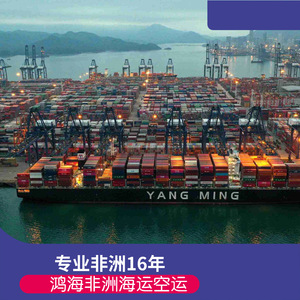 Logistique maritime et aérienne Hon Hai Afrique, transport de marchandises porte-à-porte en Afrique, 45 jours par mer, 10 jours par air. - Product Image 1