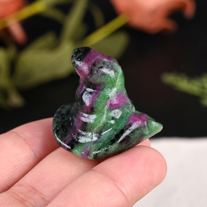 Hete Verkoop Energie Kristal Ambachten Mini Heksenhoed Gemengd Materiaal Kristallen Hoed Voor Collectie - Product Image 6