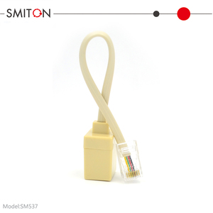 Adaptateur RJ45-RJ9 8P4C-4P4C, adaptateur mural téléphonique, câble d'extension pour <span class=keywords><strong>ligne</strong></span> <span class=keywords><strong>fixe</strong></span> - Product Image 3