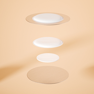 Aanpasbare hoogwaardige luchtdichte 2-weg vochtregulerende vezelpakking eco-insert voor lekvrije kruiden- en bloemenpotjes - Product Image 4