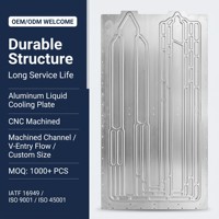 Plaque froide liquide en aluminium soufflé sur mesure, étanche 1,2 MPa pour le refroidissement de batteries BESS, EV et centres de données (OEM)