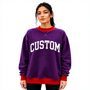 เสื้อสเวตเชิ้ตคอเต่าทรงหลวม ไซส์พลัส ลายเรียบ สีสันตามสั่ง สำหรับใส่ทุกวัน ขายส่งจากโรงงาน - Product Image 1