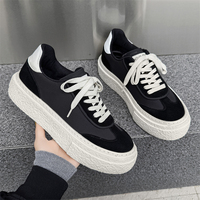 Chaussures de sport décontractées pour hommes 2025, chaussures de skate personnalisées antidérapantes, lacets, respirantes, chaussures de marche tendance