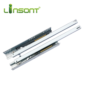 Linsont hiện đại mềm đóng undermount trượt đồ nội thất giấu thủy lực ngăn kéo thanh trượt cho tủ bếp ăn/Mall - Product Image 1