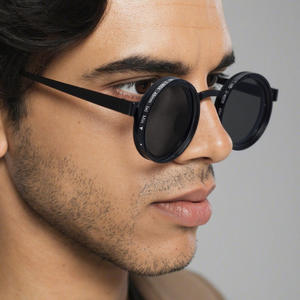 Gafas de sol redondas de metal Nd con protección UV400 polarizadas antirreflejo para hombre - Product Image 4