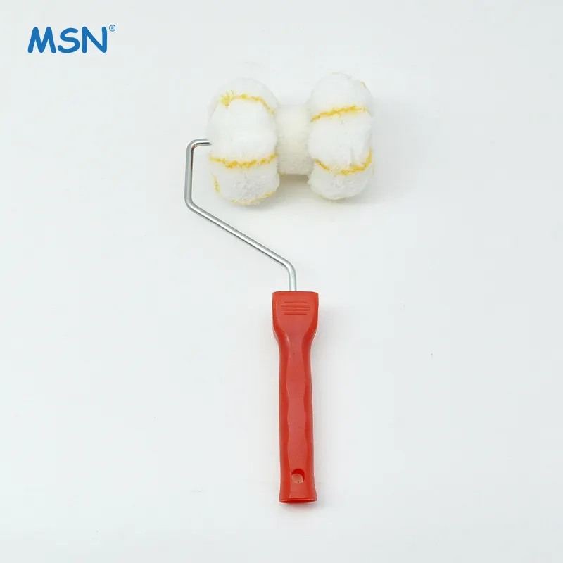 MSN Double Sided Paint Roller Cylindrical Pipe Brush Color Steel Tile Paint Roller Smart Edge Paint Roller