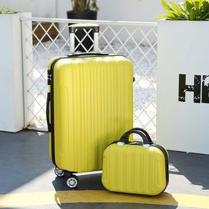 Ensemble <span class=keywords><strong>de</strong></span> bagages cabine légers au design moderne, 2 pièces, avec roulettes souples, <span class=keywords><strong>valise</strong></span> rigide imperméable pour les vacances - Product Image 3