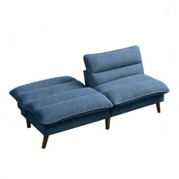 Schweizer Qualitätsstoff Klappbares Schlafsofa Kompaktes Einzelschlafsofa Multifunktionales Schlafsofa für Zuhause Büro Schlafbereich
