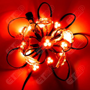 Nhà Máy bán hàng trực tiếp DC12V 3cm RGB rgbww RGBW <span class=keywords><strong>LED</strong></span> đá quý pixel ánh sáng IP68 Nhôm Cơ thể thay đổi Trắng 30mm Puck điểm - Product Image 2