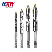 Forets à béton, marbre et granit XKIT 6mm 8mm 10mm 12mm, manche hexagonal, pointe asécantrique, foret à maçonnerie