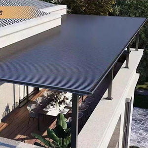 Tejas de Techo de Aleación de Aluminio con Aislamiento para Apartamentos, Parques, Villas y Pisos, Paneles de Techo de Poliuretano Versátiles - Product Image 4
