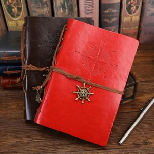 Agenda Agenda en cuir A6 A6 Vintage A5 A6 A7 Full Grain Logo personnalisé Agenda Journaux Carnets de notes de classeur professionnel Échantillon gratuit durable - Product Image 1