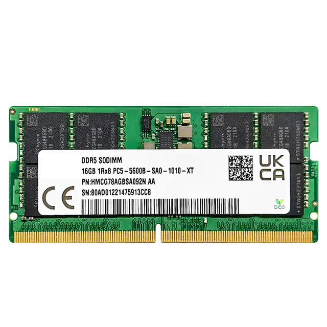 In Stock DDR5 16GB Memory RAM 8GB 16GB 24GB 5600MHz Ram for Notebook Memory SODIMM Laptop HMCG78AGBSA092N