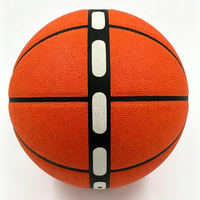 Ballon de basketball en PU pour l'entraînement de la trajectoire et de la posture de service, ballon de haute qualité taille 7 pour débutants