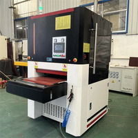 Machine à polir en acier inoxydable pour le finissage des surfaces en tôle