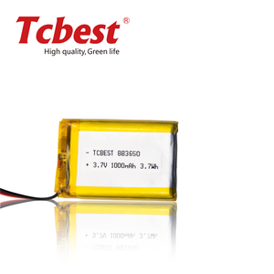 Có thể sạc lại LiPo pin Pin 883650 3.7V 1000mAh 2000 <span class=keywords><strong>Lithium</strong></span> mAh 3000mAh Li Polymer Pin cho CD - Product Image 2