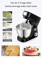 Batteur sur socle SOHEF 4L 500W OEM, SC-209, mélangeur à pâte alimentaire avec verrouillage de sécurité et vitesse variable électronique, couleur personnalisée