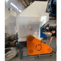 Industriële plasticafvalvermaler grote invoer plastic pallet plastic buis nylon plastic afval maalmachine