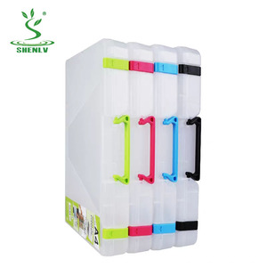 Organizador de herramientas de utilidad de plástico personalizado para la escuela, <span class=keywords><strong>estuche</strong></span> de papelería para pintura, caja de papelería para estudiantes, molde - Product Image 2