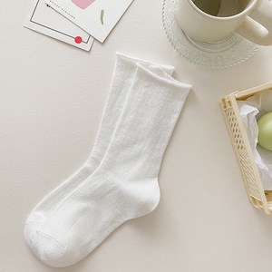 Calcetines de seda helada de color Morandi para mujer, finos, hasta la pantorrilla, para primavera, verano y otoño - Product Image 5