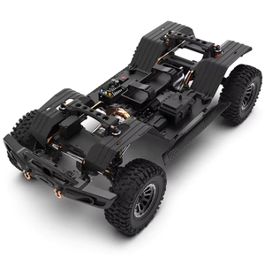 Crawler RC Hobby <span class=keywords><strong>Grade</strong></span> 2.4G RLAARLO MK07 Scala 1:7 Verniciato a Mano 4WD Camion Brushless FOC ESC Sospensioni Avanzate in Lega di Alluminio - Product Image 5