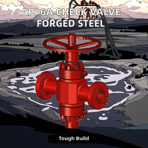 Nouvel équipement de <span class=keywords><strong>clapet</strong></span> <span class=keywords><strong>anti</strong></span>-<span class=keywords><strong>retour</strong></span> de tête de boîtier en acier forgé API 6A pour appareil de <span class=keywords><strong>forage</strong></span> avec <span class=keywords><strong>pompe</strong></span> à noyau et moteur - Product Image 2