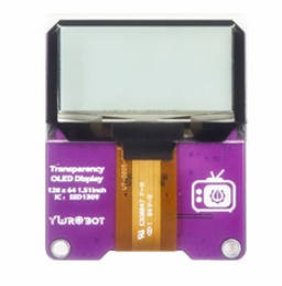 24 Pin mavi SPI I2C IIC modülü SSD1309 1.5 ''şeffaf OLED ekran ekran 128*64 128x56 1.51 inç esnek panel - Product Image 3