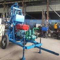 Machine de forage hydraulique HiYoung à utilisation facile, petite machine de forage de puits d'eau