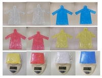 Pare-pluie universel jetable en PE pour adulte, léger, coupe-vent et imperméable, personnalisable avec logo, idéal pour la randonnée, les voyages, le camping et la moto