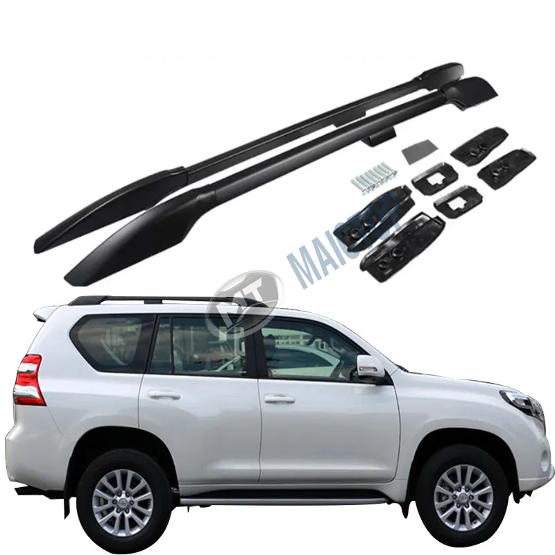 MAICTOP-accesorios para coche, barra portaequipajes, rieles de techo de carga para Land Cruiser Prado 150 lc150 fj150 2010-2021