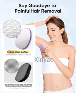 Depiladora Mágica con Logotipo Personalizado para Mujeres y <span class=keywords><strong>Hombres</strong></span>, Depiladora de Cristal Nano Reutilizable e Indolora para Exfoliar Piernas y Brazos - Product Image 2
