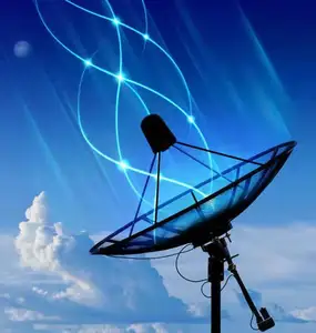 Antena Piringan Satelit Aluminium, Antena Hidangan Jala Satelit Aluminium 300Cm 10 Kaki C