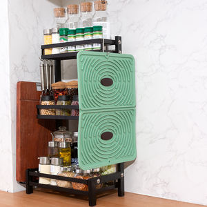 Tapete de Silicona de Grado Alimenticio para Secar Platos con Canales Ranurados, Resistente al Calor y Antideslizante, Logotipo Personalizado OEM Disponible - Product Image 6