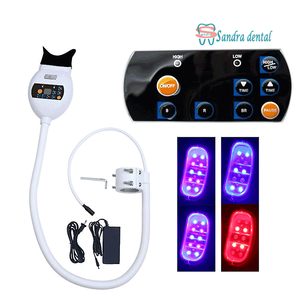 CE High Quality Electric 8 LED Teeth Whitening Device <b>with</b> 3 Color Options and 1-20s <b>Timer</b> - Product Image 2