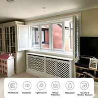 Puertas de PVC con Persianas a Buen Precio, Persianas Interiores de PVC, Contraventanas de PVC, Persianas Huecas para Ventanas