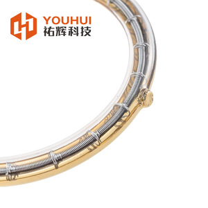 Calentador infrarrojo anular elíptico semichapado en oro Youhui de 36-606 mm para equipos de soldadura de plástico - Product Image 3