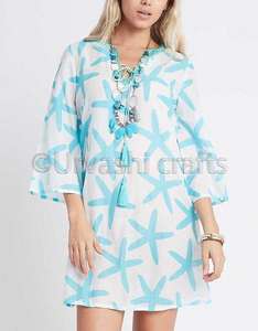 Toda la nueva moda nueva llegada moda gasa vestido Floral Casual cuello en V malla estampado Maxi vestidos mujeres elegante vestido largo - Product Image 2