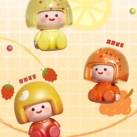 100% Original Mini Mag Chocolate Cute Beans Blind Bag Anime Figure Surprise Toy Blind Box Mini Mag Beans pour Décoration de Bureau
