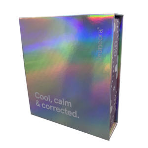 Vente en gros de boîte cadeau magnétique pliante de luxe personnalisée Boîte d'emballage cosmétique holographique en papier avec carte d'insertion en papier - Product Image 3