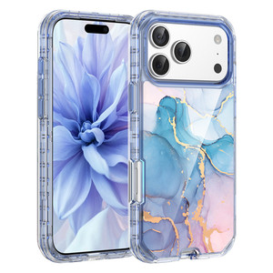 <span class=keywords><strong>Funda</strong></span> para Teléfono Móvil con Diseño de Mármol, Tres en Uno, Resistente a Impactos, para <span class=keywords><strong>iPhone</strong></span> 15 Pro y para 11/16 Pro 17 Pro Max - Product Image 5