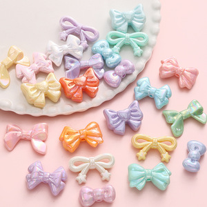 ลูกปัดอะคริลิครูปผีเสื้อรูปดาวสีรุ้งแบบ DIY สำหรับห้อยพวงกุญแจสายคล้องโทรศัพท์ชุบสี UV - Product Image 4